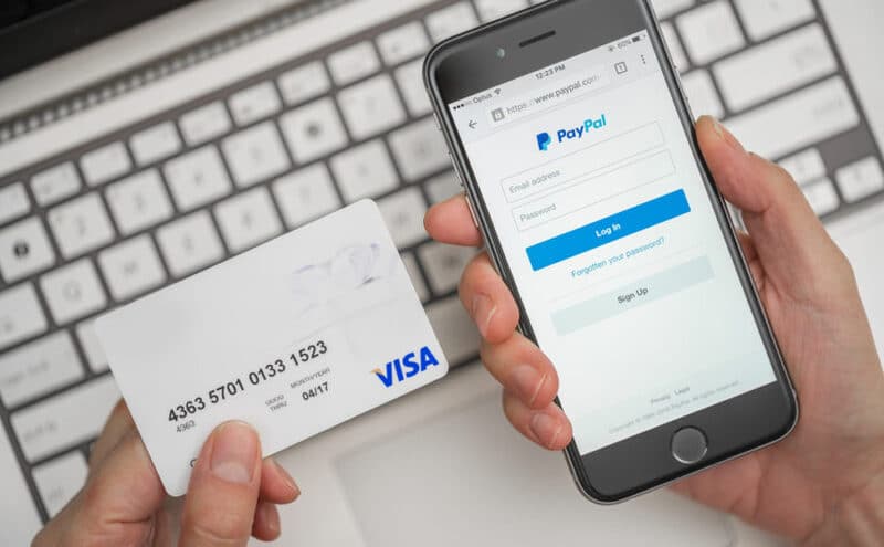 Pagar con PayPal por internet